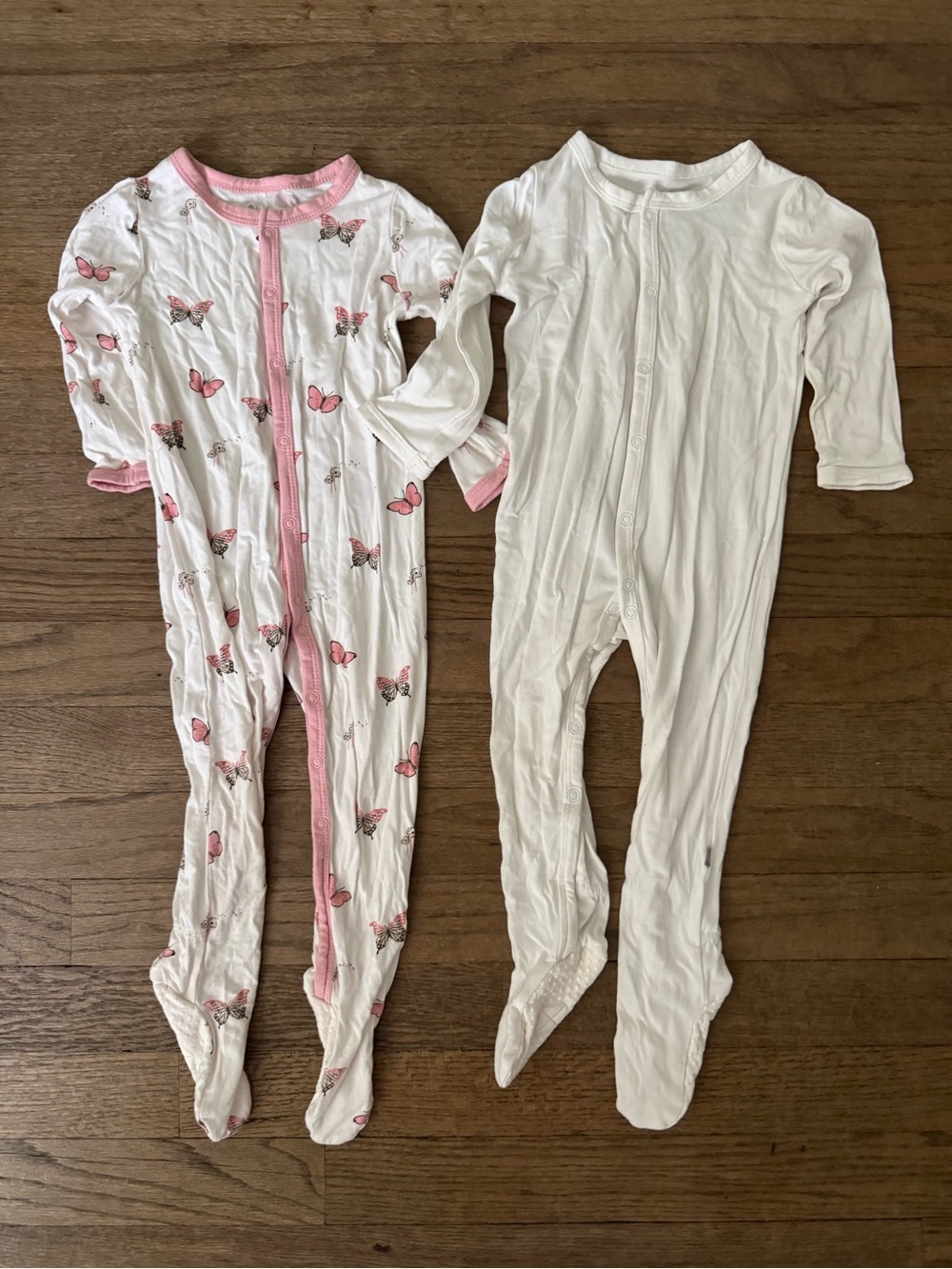 Kyte Baby Bamboo Snap Footies (set of 2)